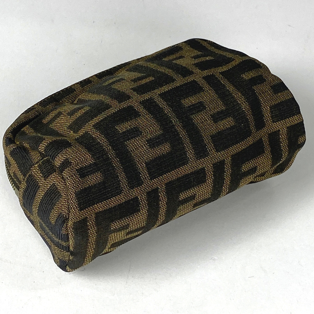 Fendi Zucca Pattern Makeup Accessory Case Canvas … - image 2